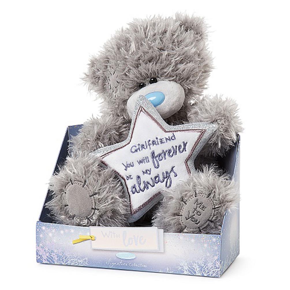 9" Padded Girlfriend Verse Star Me to You Bear Extra Image 1
